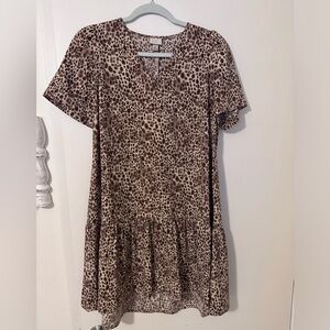A New Day leopard print, XS Dress